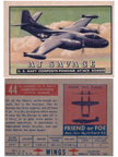  Card 044 of the Wings Friend or Foe series  The North American AJ (NA-146) Savage  