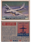  Card 081 of the Wings Friend or Foe series  The Boeing B-50 Superfortress 