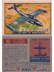  Card 090 of the Wings Friend or Foe series  Northrop F-89 Scorpion