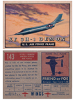  Card 143 of the Wings Friend or Foe series The McDonnell F3H Demon
