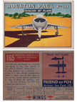  Card 165 of the Wings Friend or Foe series  Boulton-Paul P.111